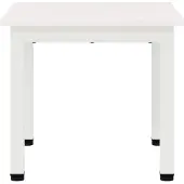 vidaXL Couchtisch Weiß 40 x 40 x 36 cm Massives Kiefernholz
