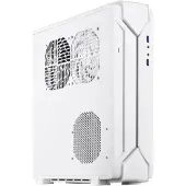 Silverstone RVZ03-ARGB, Desktop, PC, Weiß, Mini-DTX, Mini-ITX, Kunststoff, Stahl, Blau, Grün, Rot