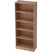 Hjh OFFICE PRO SIGNA B 6000 - Nussbaum 5 OH Regal 80 cm