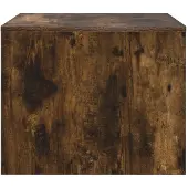 vidaXL Couchtisch Räuchereiche 60 x 50 x 40 cm Holzwerkstoff