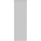 vidaXL Verdunkelungsrollo Hellgrau 70x230 cm Stoffbreite 65,7 cm