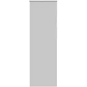 vidaXL Verdunkelungsrollo Hellgrau 65x210 cm Stoffbreite 60,7 cm