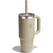 Hydroflask 710ml Travel Tumbler Clear Lid tonal oat