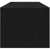 vidaXL TV-Schränke 2 Stk. Schwarz Eichen-Optik 100x31x25,5 cm