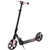 Kinderkraft FREELY Scooter Pink – klappbarer Cityroller für Kinder ab 5 Jahren & Erwachsene bis 100 kg