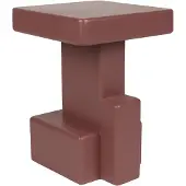 Housecraft living Side Table Blast Marsala
