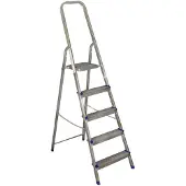 Alpfa Aluminium-Haushaltsleiter 5 Stufen