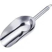 Westmark Handschaufel Halia, Edelstahl, Hochwertige Edelstahlschaufel mit hohem Rand für ein zielgerichtetes Abfüllen, 1 Schaufel, 400 ml