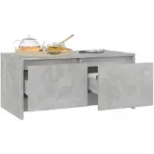 vidaXL Couchtisch Betongrau 90x50x41,5 cm Holzwerkstoff