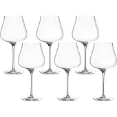 Leonardo 066412, Rotweinglas, Standard-Glas, Glas, Transparent, Burgunderwein, klar