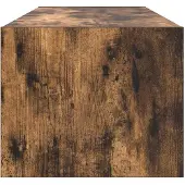 vidaXL TV-Schränke 2 Stk. Räuchereiche 100x31x25,5 cm Holzwerkstoff
