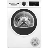 Bosch Serie 6 WQG241001, Freistehend, Frontlader, Wärmepumpe, Weiß, Drehregler, Rechts