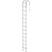 Günzburger Steigtechnik Steigtechnik Sprossen-Mast-Hängeleiter 3,82m 12 Sprossen