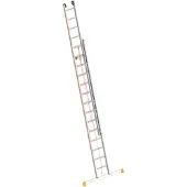 Layher Topic 1037 Seilzugleiter mit Quertraverse 2x14 Sprossen