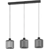 Eglo connect.z Smart-Home LED Pendelleuchte Ginestrone-Z, 3-flammige Hängelampe, ZigBee, App - Sprachsteuerung Alexa, warmweiß-kaltweiß, RGB, dimmbar