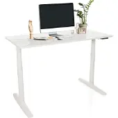 Hjh OFFICE Elektrisch höhenverstellbarer Schreibtisch STAND PRO Computertisch höhenverstellbar 71.0 - 116.0 x 140.0 x 70.0 cm