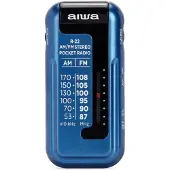 Aiwa R-22BL, Persönlich, Analog, AM, FM, Analog, 3,5 mm, Blau