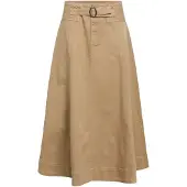 Object Gürtel Jeansrock Weiß 36