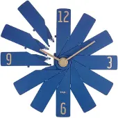 TFA-Dostmann CLOCK IN THE BOX TFA 60.3020 analoge Design Wanduhr zum Zusammenstecken leises Uhrwerk