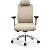 Jan Nowak Ergonomischer Bürostuhl in Hellbeige VECTOR