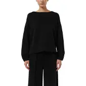 Comma Sweater, unifarben, mit Viskose und Stretch
