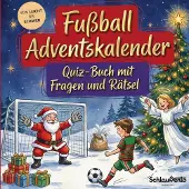 Sonstige Verlage Fußball-Adventskalender: Quiz-Buch mit Fragen und Rätsel
