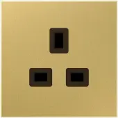 JUNG ME3521C Steckdose 13 A 250 V Messing classic