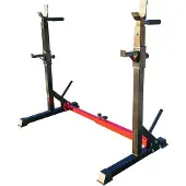 Markenlos Squat Stand und Dip Station - Verstellbar für Zuhause