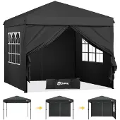 Merkloos Wasserdichtes Pop-up Pavillon mit Seitenwänden