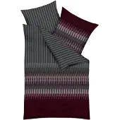 Kaeppel Bettwäsche Smart burgund 135x200 cm + 80x80 cm