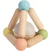 PlanToys Greifspielzeug - Dreieck - Pastel - - One Size - Greifspielzeug