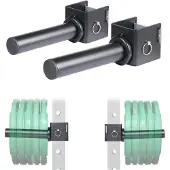 Markenlos Halter Zubehör für Gewichtsscheiben - Universelle Lagerhalterung für Power Racks