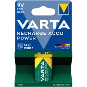 ALPEXE -56722/1, Wiederaufladbarer Akku, 9V, Nickel-Metallhydrid (NiMH), 8,4 V, 1 Stück(e), 200 mAh