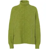 Pieces Pcmalou Pullover Mit Hohem Kragen | Grün | L