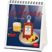 Legami – Tischkalender 2027, Cheers, 12 Monate, 5 cm