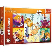 Trefl Lejonkungen Puzzle 100 Teile