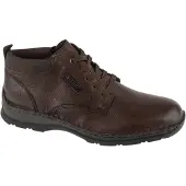 Rieker Herren Schnürschuhe, Naturleder, Braun, Flach, knöchelhoch, Winter, 0530925XXA