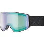 Uvex Scenic black matt mirror green-pola one size