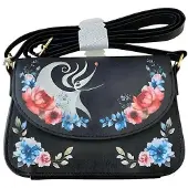 Loungefly Disney Schultergurt Mit Blumenszene