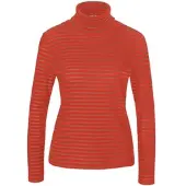 Peter Hahn Rollkragen-Shirt orange