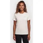 Jack Wolfskin T-Shirt "ESSENTIAL T W", Damen, Gr. M (38/40), weiß (cottonweiß), Obermaterial: 100% Baumwolle, Shirts T-Shirt