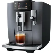 Jura E10 Onyx Grey (EA) Kaffeevollautomat | 36 Spezialitäten | Hot, Cold & Light Brew | Sweet Foam | P.A.G.2+