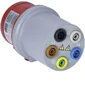 As Schwabe Messadapter 4 mm Sicherheits-Buchse - CEE-Stecker 16 A 5polig