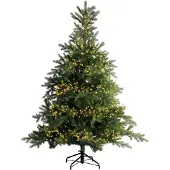 Lumineo LED-Cluster 28 Meter 3000 LED schwarz/soft gold (tweekleurig)