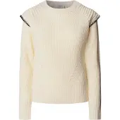 Pepe Jeans für Damen. PL7000214 Pullover Analia gebrochenes Weiß (XS), Lässig, Acryl