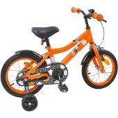 vidaXL Kinderfahrrad 14 Zoll für 3-5 Jahre alt Orange