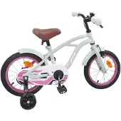 vidaXL Kinderfahrrad 16 Zoll für 4-6 Jahre alt Hellgrün
