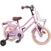 vidaXL Kinderfahrrad 16 Zoll für 4-6 Jahre alt Hellrosa