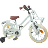 vidaXL Kinderfahrrad 14 Zoll für 3-5 Jahre alt Hellgrün