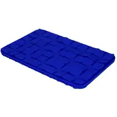 Eat Slow Lick Mat Dimensions Flower Blue
